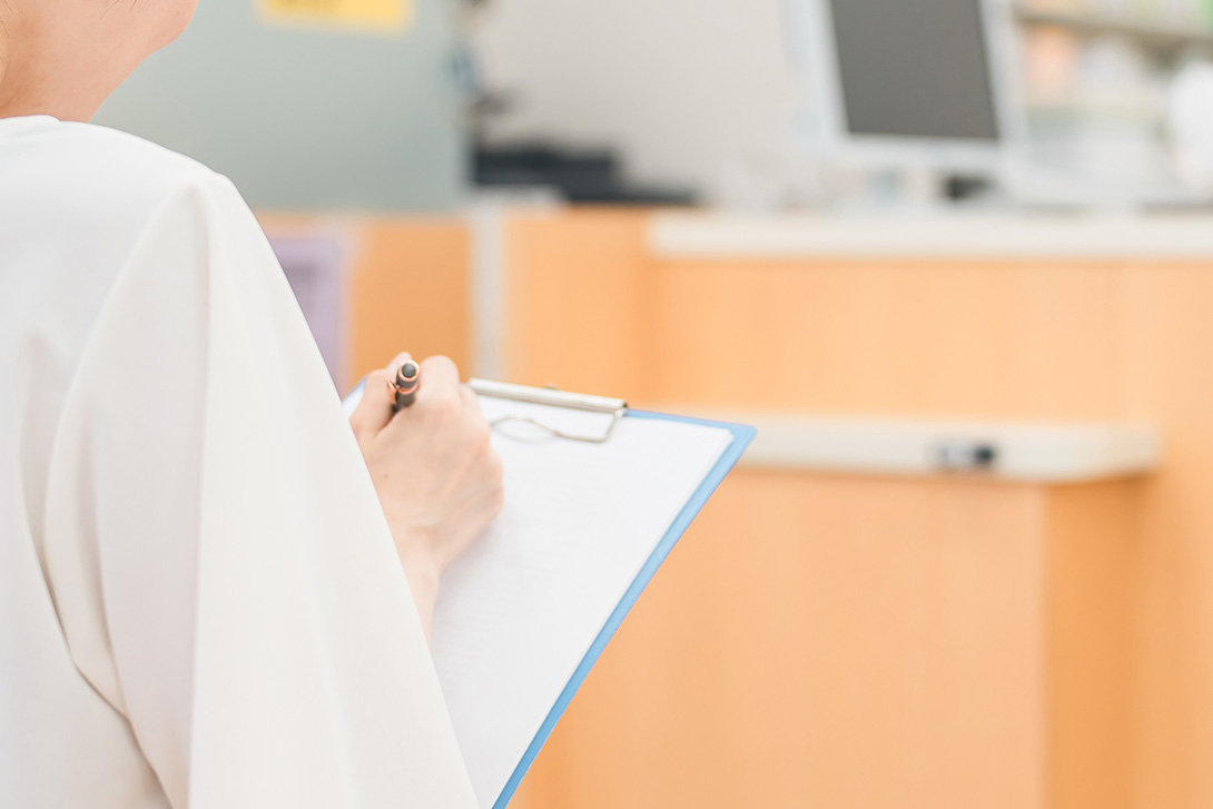 初診の流れ1.ご来院・受付｜鹿沼台こばやかわ歯科