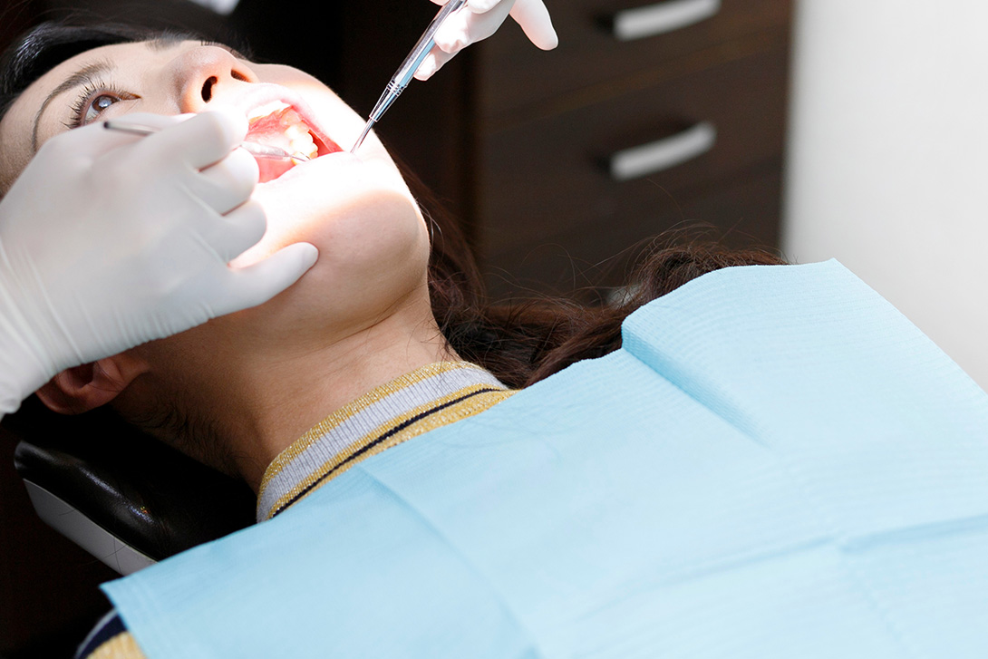 初診の流れ5.応急処置・クリーニング｜鹿沼台こばやかわ歯科