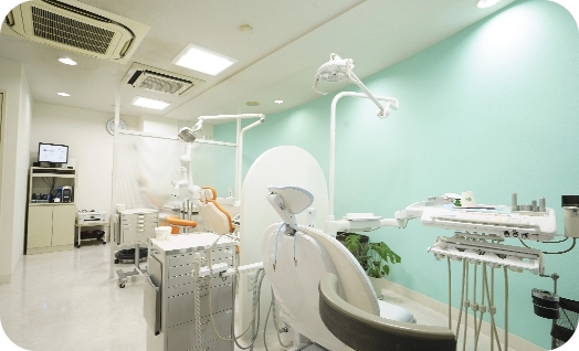 鹿沼台こばやかわ歯科の診察室